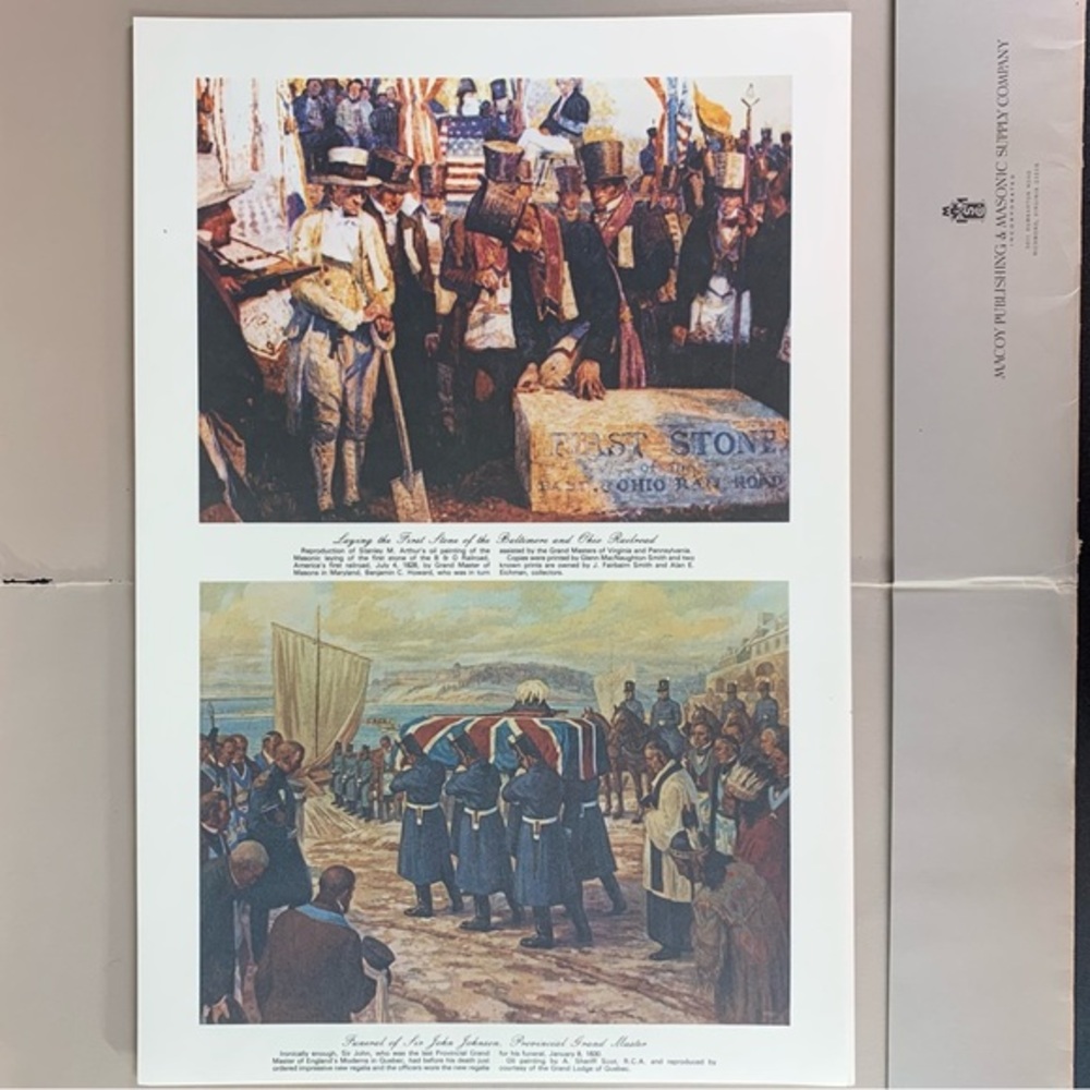 Masonic Print Collection. Collection Number 51. - Picture 7 of 16